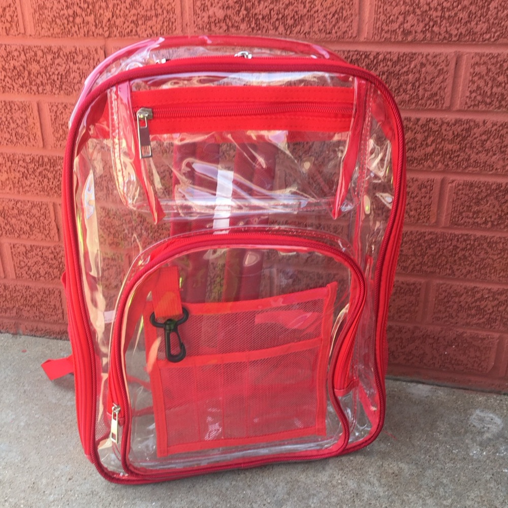 Large Clear Backpack